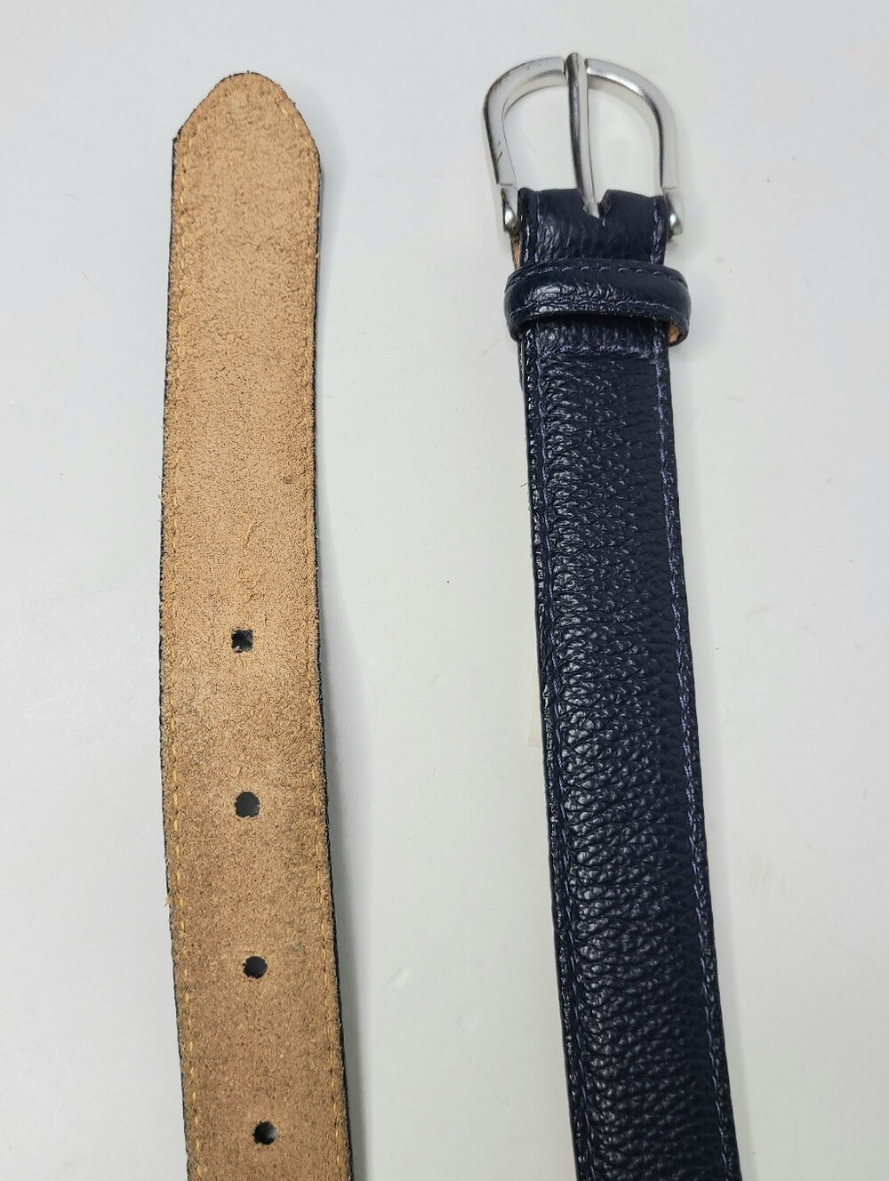 L.L. Bean Full Grain Genuine Leather Made in USA Vintage Belt - Picture 6 of 11